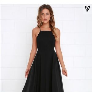 Mythical Kind of Love Black Maxi Dress